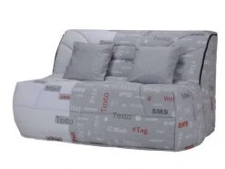 Housse Pour BZ Prima 140 Cm Gris -Banquette Soldes Magasin G 633719 A 1