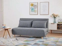 Banquette Convertible En Lit 2 Places Bleu