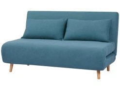 Banquette Convertible En Lit 2 Places Bleu -Banquette Soldes Magasin G 680430 A 2