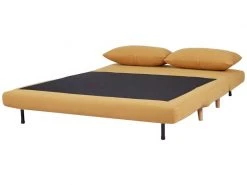 Banquette Convertible 2 Places Jaune -Banquette Soldes Magasin G 680432 F