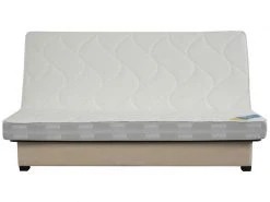 DUNLOPILLO Banquette-lit Clic-clac 130 Cm Matelas Latex 65 Kg -Banquette Soldes Magasin G 685276 E