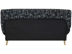 SIMMONS Banquette Lit Clic Clac Avec Couette Noir -Banquette Soldes Magasin G 765466 D