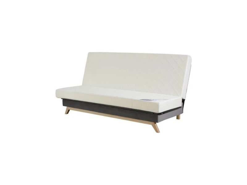 Dunlopillo Banquette Clic Clac 120x190 - Tissu Bleu Pétrol - Made In France - Samantha 5 Dunlopillo Banquette Clic Clac 120x190 - Tissu Bleu Pétrol - Made In France - Samantha – Image 3