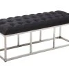 Banc Amun E En Tissu , Noir /120 Cm -Banquette Soldes Magasin G CNF B84057025 B