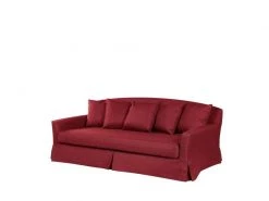 Housse Pour Canapé 3 Places Gilja Rouge -Banquette Soldes Magasin G CNF C23414497 F
