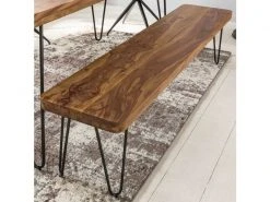 Finebuy Banc De Cuisine Bois Massif Sheesham | Salle à Manger Banque - Banc Pour Table De Cuisine | Banc Salle à Manger 7 Finebuy Banc De Cuisine Bois Massif Sheesham | Salle à Manger Banque - Banc Pour Table De Cuisine | Banc Salle à Manger -Banquette Soldes Magasin G CNF D61547802 C