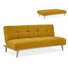 Meghan - Banquette Clic Clac Scandinave 3 Places Jaune -Banquette Soldes Magasin G CNF D62086764 B