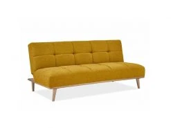 Meghan - Banquette Clic Clac Scandinave 3 Places Jaune -Banquette Soldes Magasin G CNF D62086764 D