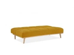 Meghan - Banquette Clic Clac Scandinave 3 Places Jaune -Banquette Soldes Magasin G CNF D62086764 E