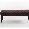 Banc Ramses Tissu Antique Sombre , Marron/120 Cm -Banquette Soldes Magasin G CNF E24729328 C