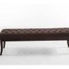 Banc Ramses Tissu Antique Sombre , Marron/150 Cm 1 Banc Ramses Tissu Antique Sombre , Marron/150 Cm -Banquette Soldes Magasin G CNF F33178514 C
