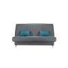 COMFORT_BULTEX Bultex Clic Clac Mona 3 Places - Tissu Anthracite - L 192 X P 95 X H 101 -Banquette Soldes Magasin G CNF H16215998 B