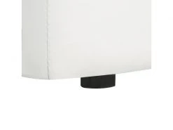 GPASPLUS Virginia Lit Coffre Adulte 160x200 Cm - Simili Blanc - Sommier Inclus -Banquette Soldes Magasin G CNF H44324294 F