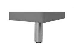 GPASPLUS Lit Adulte 140 X 190 Cm - Simili Gris - Tyyli -Banquette Soldes Magasin G CNF I13934519 F