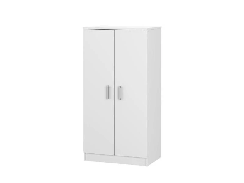 Dmora Armoire Multifonction Lamar Multifonction Blanche, 108 X 55 X 36 Cm 4 Dmora Armoire Multifonction Lamar Multifonction Blanche, 108 X 55 X 36 Cm – Image 2