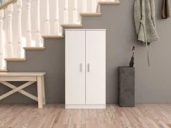Dmora Armoire Multifonction Lamar Multifonction Blanche, 108 X 55 X 36 Cm 11 Dmora Armoire Multifonction Lamar Multifonction Blanche, 108 X 55 X 36 Cm -Banquette Soldes Magasin G CNF I29654812 F