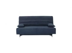 GPASPLUS Banquette Clic Clac 3 Places - Tissu Bleu - Style Contemporain - L199 X P96 X 10