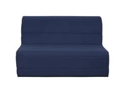 GPASPLUS Banquette Bz 140x190 - Tissu Bleu Marine - Melissa -Banquette Soldes Magasin G CNF I50682853 C
