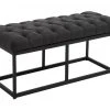 Banquette Amun B Tissu , Gris Foncé/100 Cm