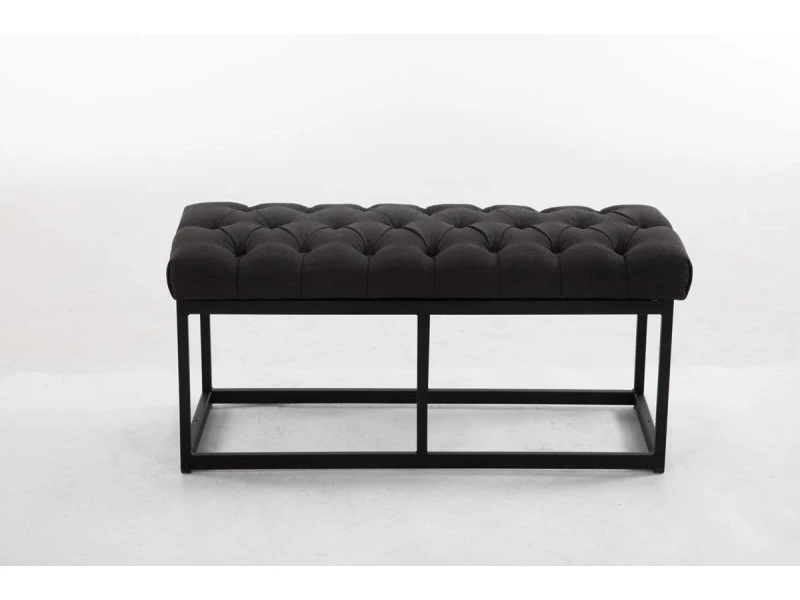 Banquette Amun B Tissu , Gris Foncé/100 Cm 4 Banquette Amun B Tissu , Gris Foncé/100 Cm – Image 2