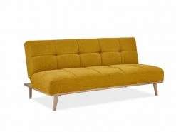 Banquette Clic Clac Scandinave 3 Places Jaune Jessy 7 Banquette Clic Clac Scandinave 3 Places Jaune Jessy -Banquette Soldes Magasin G CNF K34391526 C