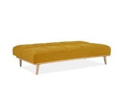Banquette Clic Clac Scandinave 3 Places Jaune Jessy 9 Banquette Clic Clac Scandinave 3 Places Jaune Jessy -Banquette Soldes Magasin G CNF K34391526 E