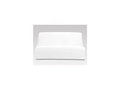 Housse Clic-clac En Coton Panama Blanc