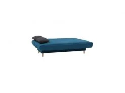 Liv Banquette Clic Clac 3 Places - Tissu Bleu Canard - Slyle Scandinave - L 190 X P92 Cm -Banquette Soldes Magasin G CNF K52969060 E