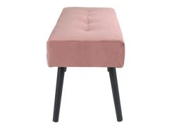 Banc En Tissu Coloris Rose - Dim : 100 X 44 X 35 Cm -pegane- -Banquette Soldes Magasin G CNF L15524410 D