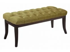 Banc Ramses Tissu Antique Sombre , Vert/100 Cm