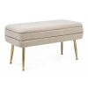 Banc-coffre Pavlina Beige 1 Banc-coffre Pavlina Beige -Banquette Soldes Magasin G CNF M66973222 B