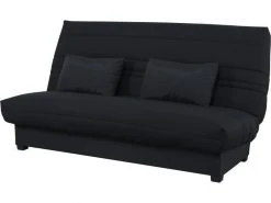GPASPLUS Convertible Clic-clac Ub Design Romy-cc-130-noir -Banquette Soldes Magasin G CNF N20956056 D
