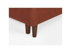GPASPLUS Banquette Convertible 3 Places Massa - Tissu Rouge - L 195 X P 86 X H 82 Cm -Banquette Soldes Magasin G CNF P15769639 F