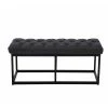 Banquette Amun B Tissu , Noir /100 Cm 1 Banquette Amun B Tissu , Noir /100 Cm -Banquette Soldes Magasin G CNF P82584904 C