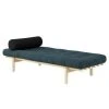 Méridienne Futon Next En Pin Massif Coloris Bleu Pâle Couchage 75 X 200 Cm -Banquette Soldes Magasin G CNF Q52638269 B