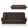 Maddy - Banquette Clic Clac Convertible En Tissu Marron 1 Maddy - Banquette Clic Clac Convertible En Tissu Marron -Banquette Soldes Magasin G CNF R66031189 B