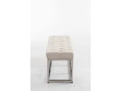 Banc Amun E En Tissu , Crème/120 Cm
