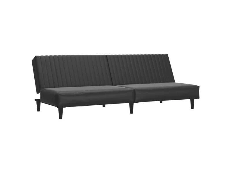 Clic Clac 2 Places Noir Similicuir Vertiga 3 Clic Clac 2 Places Noir Similicuir Vertiga