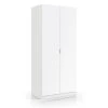 Armoire Avec Deux Portes , Couleur Blanche, 81,5 X 180 X 52 Cm. 1 Armoire Avec Deux Portes , Couleur Blanche, 81,5 X 180 X 52 Cm. -Banquette Soldes Magasin G CNF S91938848 B