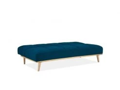 Meghan - Banquette Clic Clac Scandinave 3 Places Bleu -Banquette Soldes Magasin G CNF T66144076 D