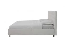 GPASPLUS Lit Adulte - 160x200 Cm- Simili Blanc - Tyyli -Banquette Soldes Magasin G CNF T78577673 E