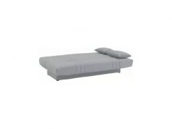Dream Banquette Clic Clac 3 Places - Tissu Gris Clair - Slyle Contemporain - L 190 X P92 Cm -Banquette Soldes Magasin G CNF U37496766 D