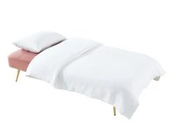 Banquette Aroma En Velours Vieux Rose 3 Places Convertible 10 Banquette Aroma En Velours Vieux Rose 3 Places Convertible -Banquette Soldes Magasin G CNF U95533524 E