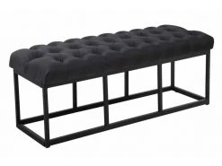 Banquette Amun B Tissu , Noir /120 Cm