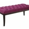 Banc Ramses Tissu Antique Sombre , Violet/100 Cm -Banquette Soldes Magasin G CNF X96117682 B