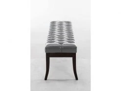 Banc Ramses Similicuir Antique Sombre , Gris/150 Cm -Banquette Soldes Magasin G CNF Y18296311 D