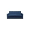 Amsterdam2 3p Cv160x200 Tissu Londa Col 41 Bleu Foncemat H18 Cm 218x105xh98cm -Banquette Soldes Magasin G CNF Y35911622 B