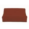 Housse Clic-clac En Coton Panama Brique -Banquette Soldes Magasin G CNF Y61308366 B